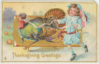 Illustration for article titled One Hundred Years Ago, Thanksgiving Was About Murderous Children Stalking Turkeys